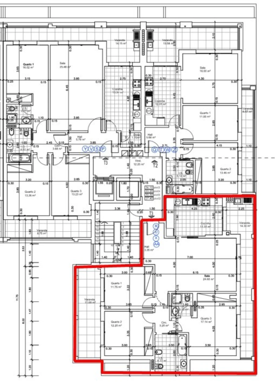 Apartamento T3 para Venda em Seixal, Arrentela e Aldeia de Paio Pires Planta 1
