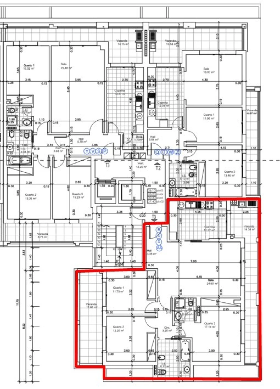 Apartamento T3 para Venda em Seixal, Arrentela e Aldeia de Paio Pires Planta 1