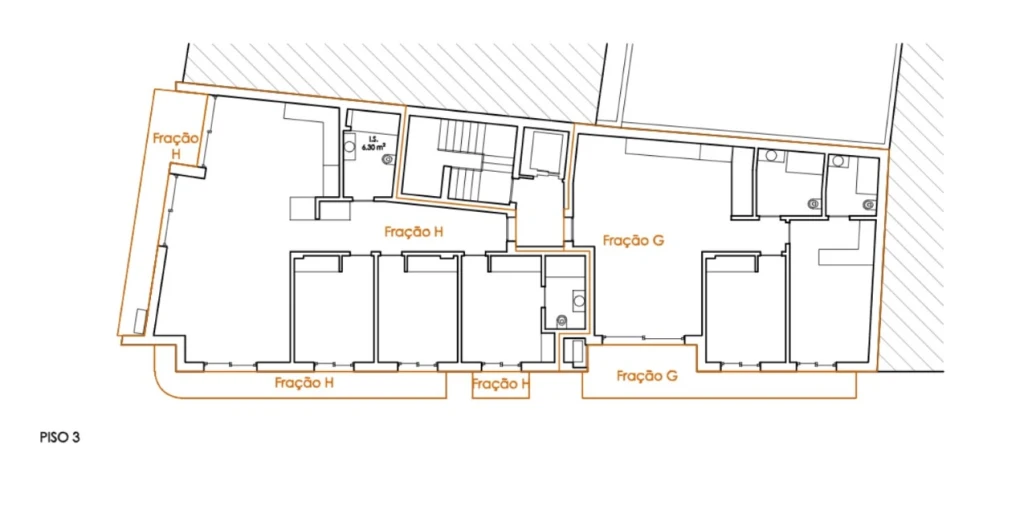 Apartamento T2 para Venda em Nazare Planta 2