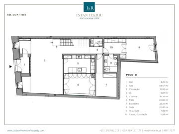 Apartamento T4 para Venda em Belém