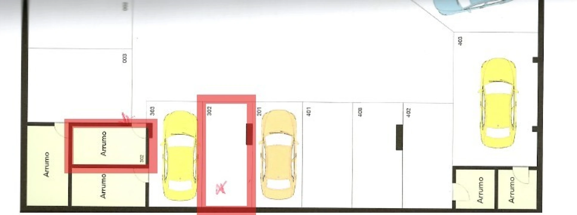 Apartamento T1 para Arrendamento em Pedrouços Planta 2