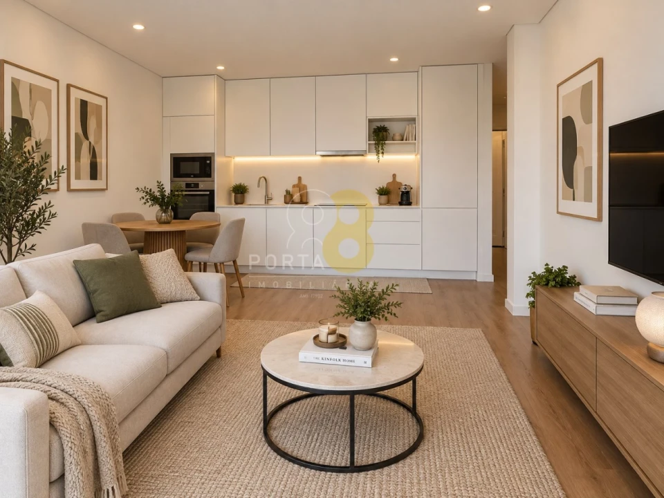 Apartamento T1 para Arrendamento em Pedrouços Foto 4