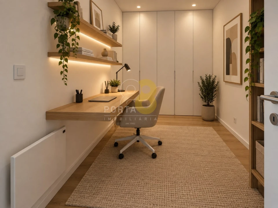 Apartamento T1 para Arrendamento em Pedrouços Foto 13