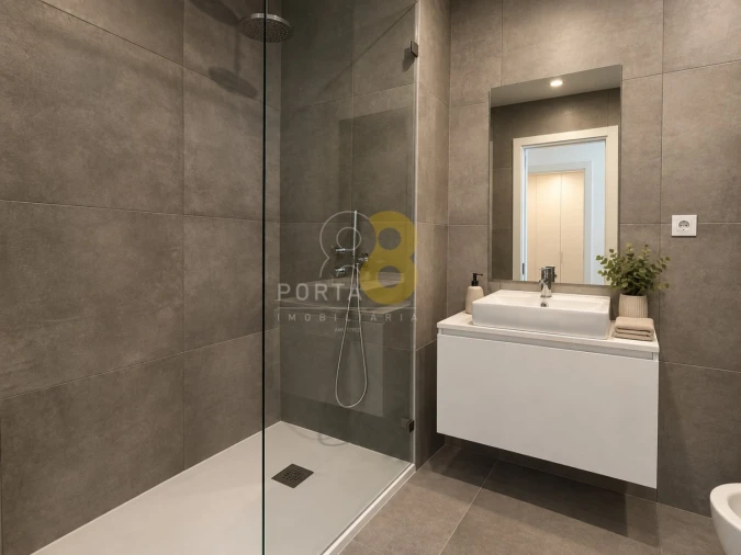 Apartamento T1 para Arrendamento em Pedrouços Foto 21