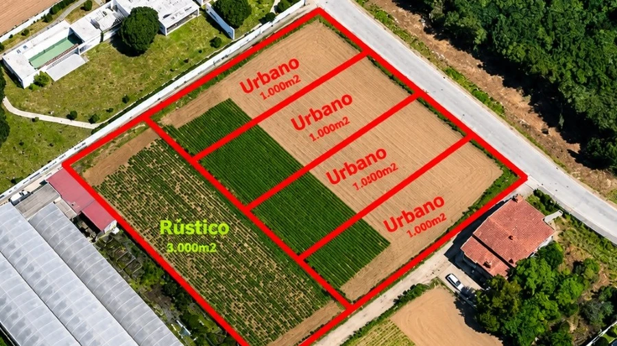 Terreno para Venda em Castêlo da Maia