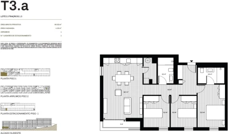 Apartamento T3 para Venda em Rio Tinto