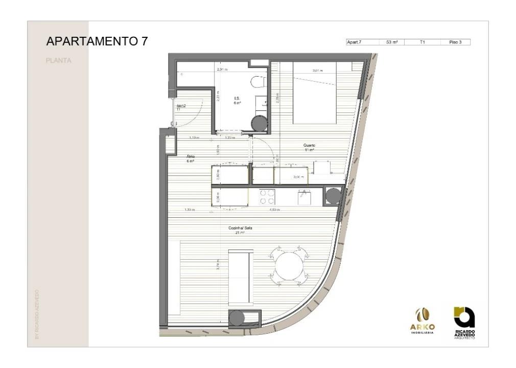 Apartamento T1 para Venda em Bonfim Foto 10