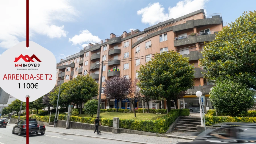 Apartamento T2 para Arrendamento em Rio Tinto