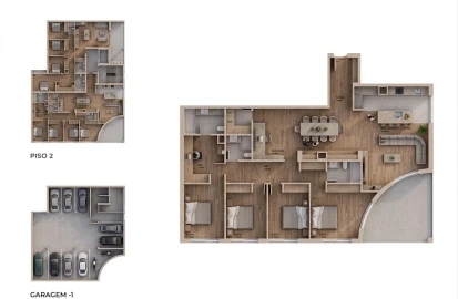 Apartamento T4 para Venda em São João Baptista