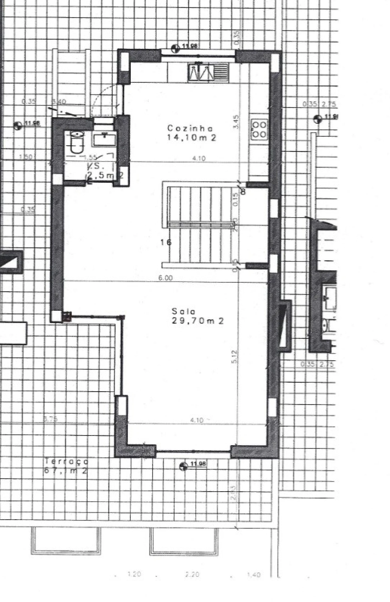 Apartamento T2 para Venda em Olhão Planta 3