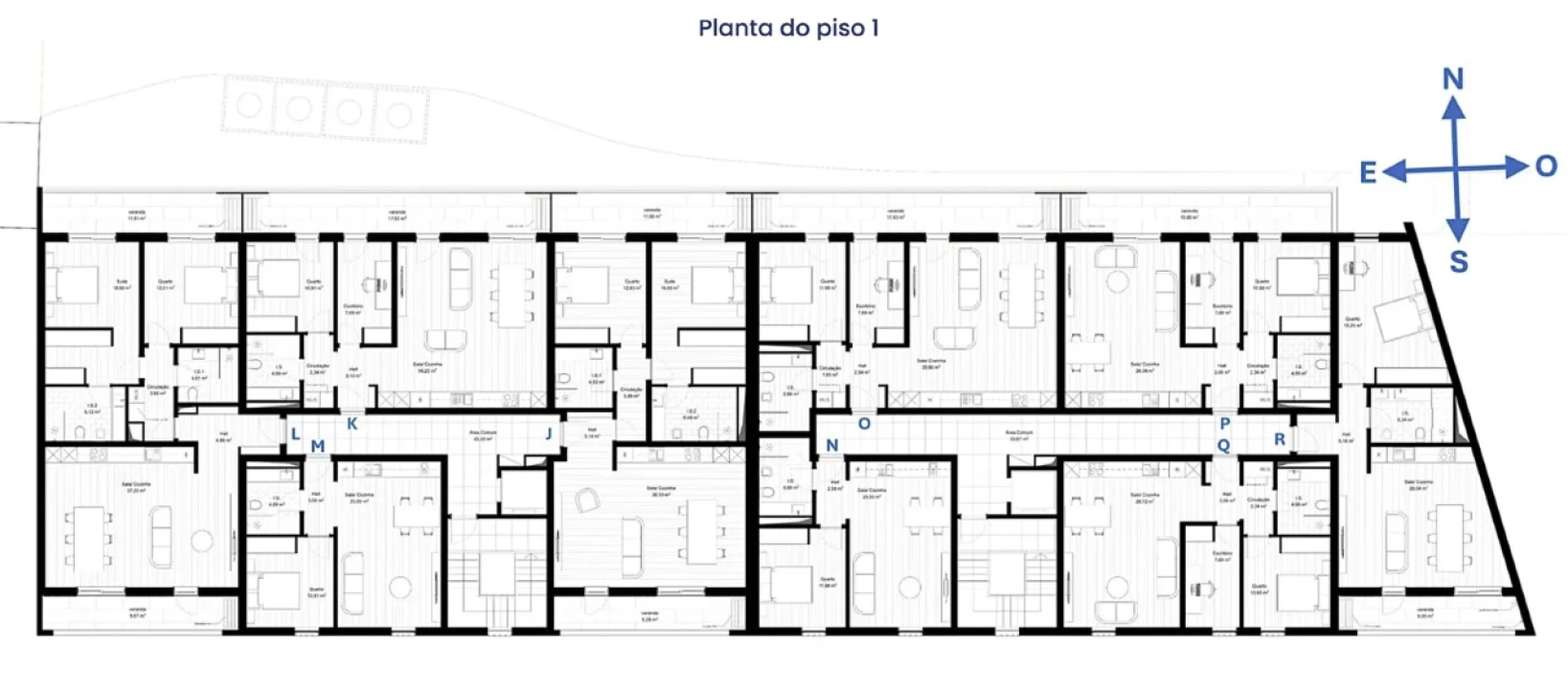 Apartamento T1 para Venda em Portimão Planta 6