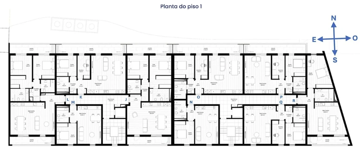 Apartamento T1 para Venda em Portimão Planta 6