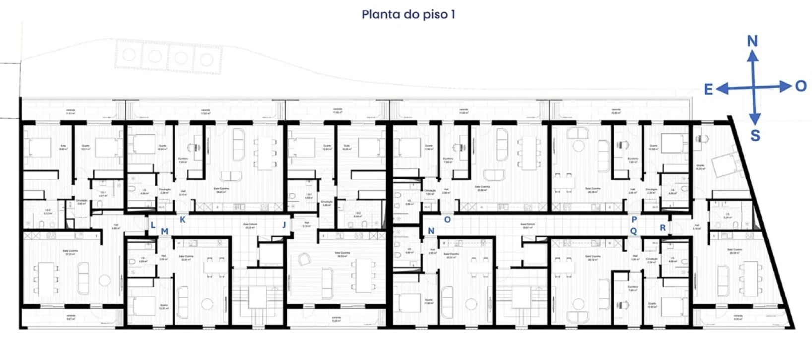 Apartamento T1 para Venda em Portimão Planta 6