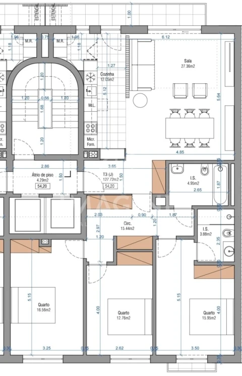 Apartamento T3 para Venda em Setubal (São Sebastião)