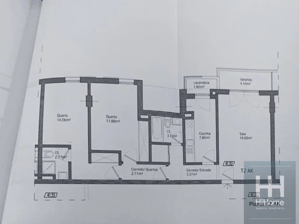Apartamento T2 para Venda em Santa Cruz Foto 34