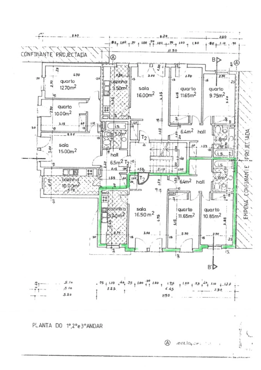 Apartamento T2 para Venda em Mafra Planta 1