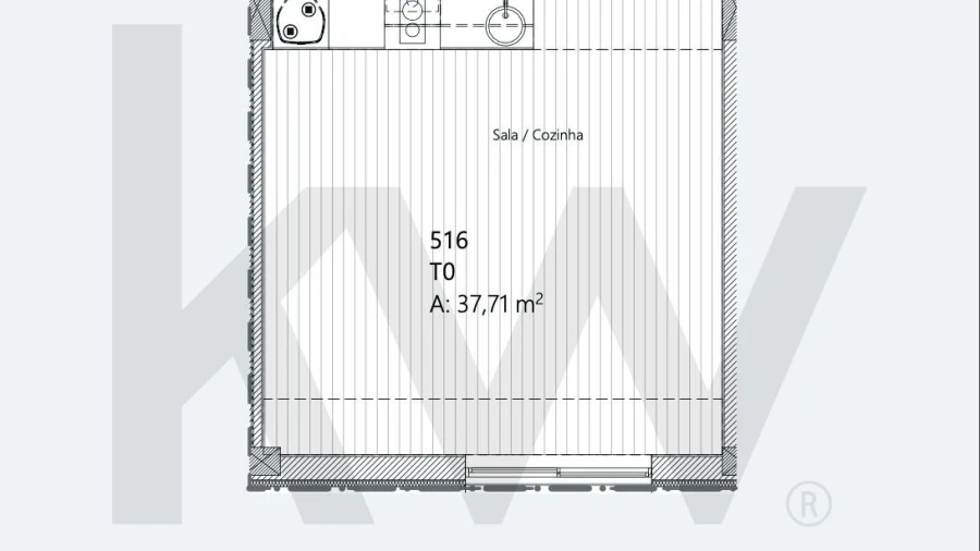 Apartamento para Venda em Mafamude e Vilar do Paraíso