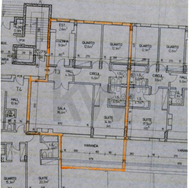 Apartamento T3 para Arrendamento em Belém Foto 25