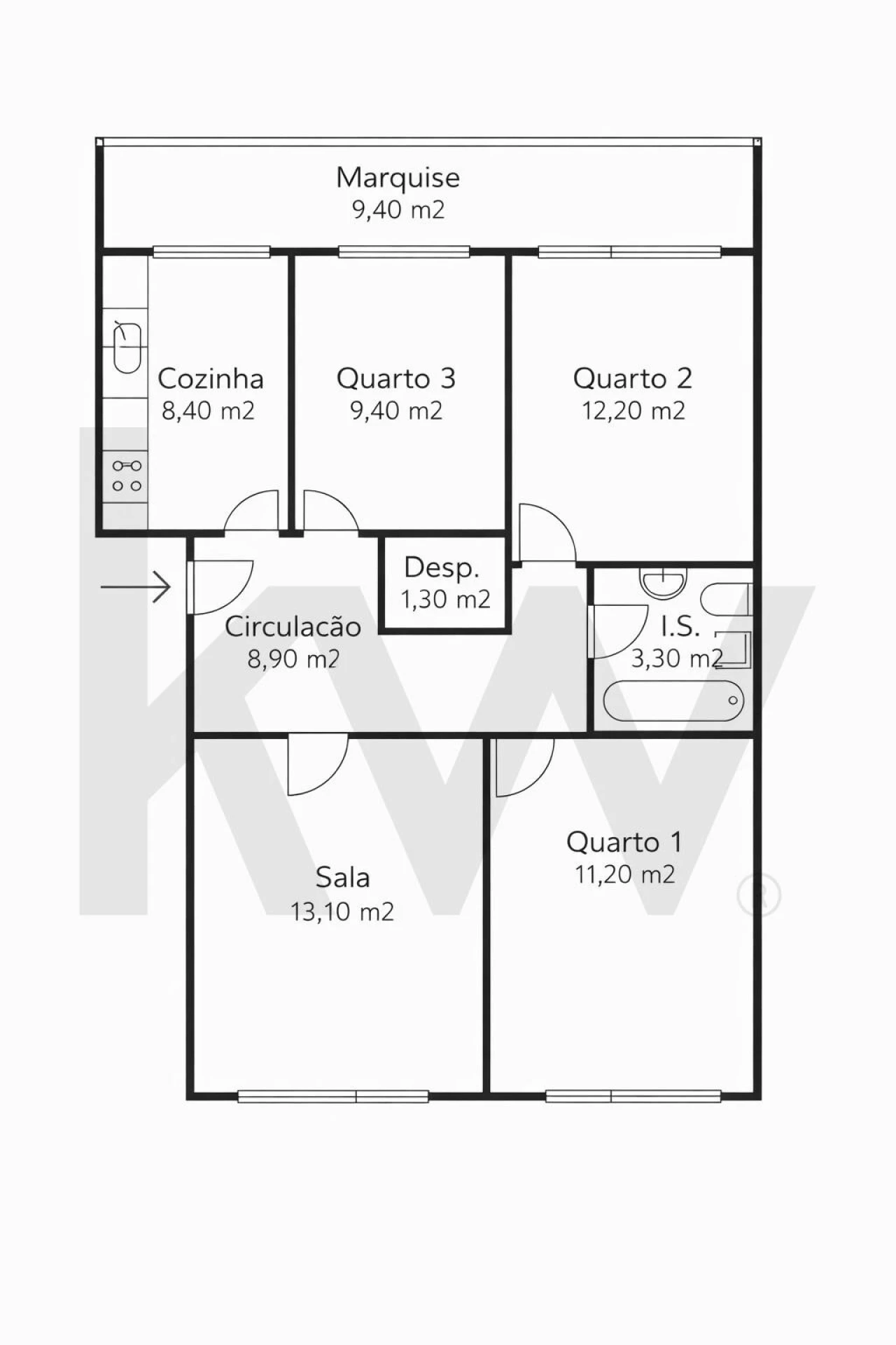 Apartamento T3 para Venda em Póvoa de Santo Adrião e Olival Basto Foto 25