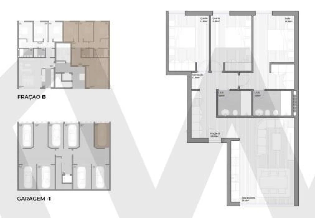 Apartamento T3 para Venda em São João Baptista Foto 9