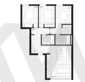 Apartamento T3 para Venda em São João Baptista