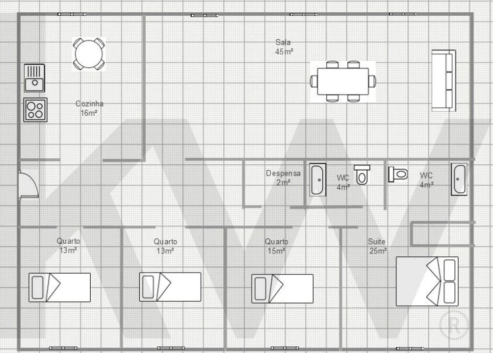 Apartamento T4 para Arrendamento em Lumiar Foto 26