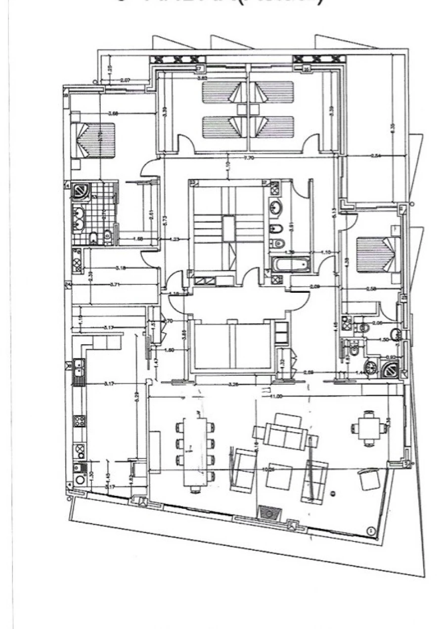 Apartamento T4 para Venda em Aldoar, Foz do Douro e Nevogilde Planta 1