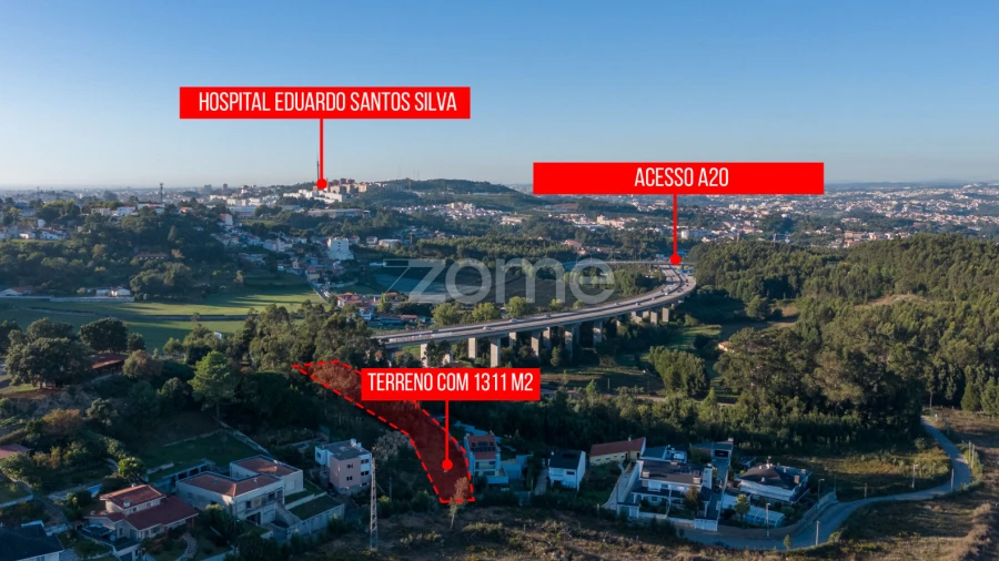 Terreno para Venda em Pedroso e Seixezelo