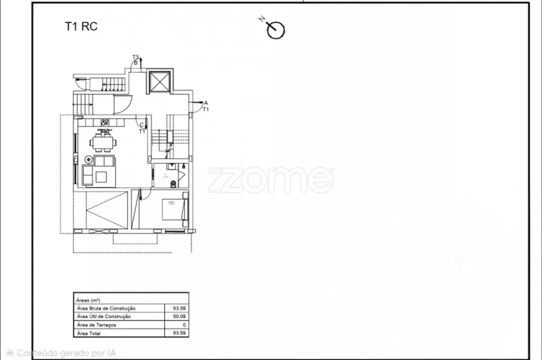 Apartamento T1 para Venda em Tavira (Santa Maria e Santiago) Foto 24