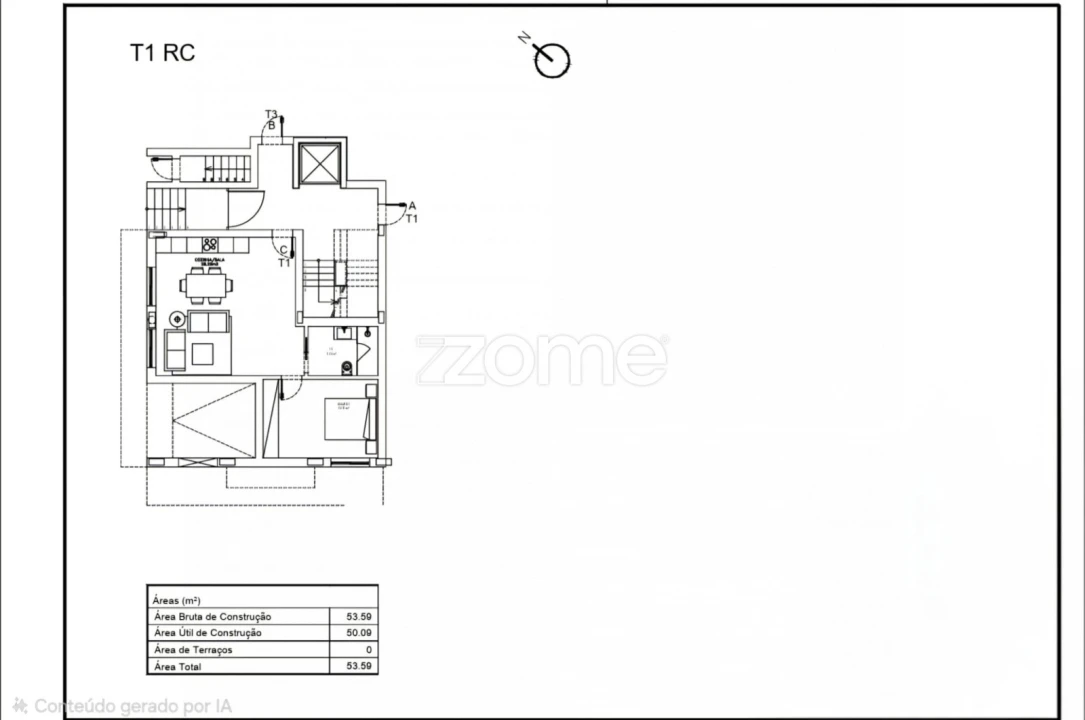 Apartamento T1 para Venda em Tavira (Santa Maria e Santiago) Foto 24