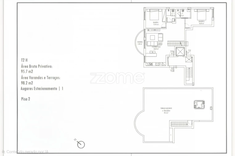 Apartamento T2 para Venda em Tavira (Santa Maria e Santiago) Foto 25