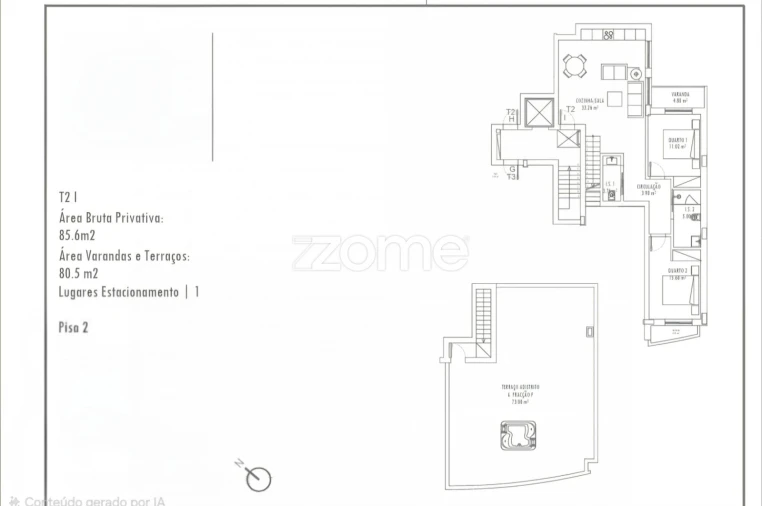 Apartamento T2 para Venda em Tavira (Santa Maria e Santiago) Foto 25