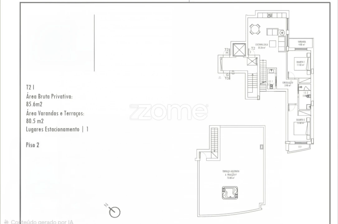 Apartamento T2 para Venda em Tavira (Santa Maria e Santiago) Foto 25