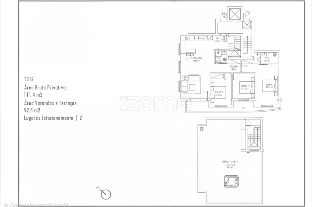 Apartamento T3 para Venda em Tavira (Santa Maria e Santiago) Foto 25
