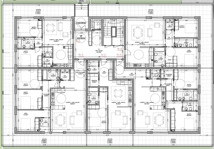 Apartamento T2 para Venda em Repeses e São Salvador Planta 3