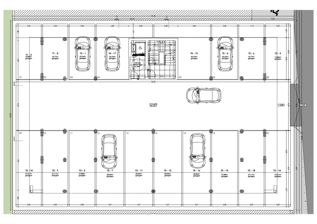 Apartamento T2 para Venda em Repeses e São Salvador Planta 2