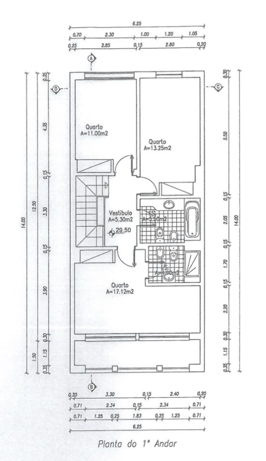 Moradia T3 para Venda em Luz Planta 2