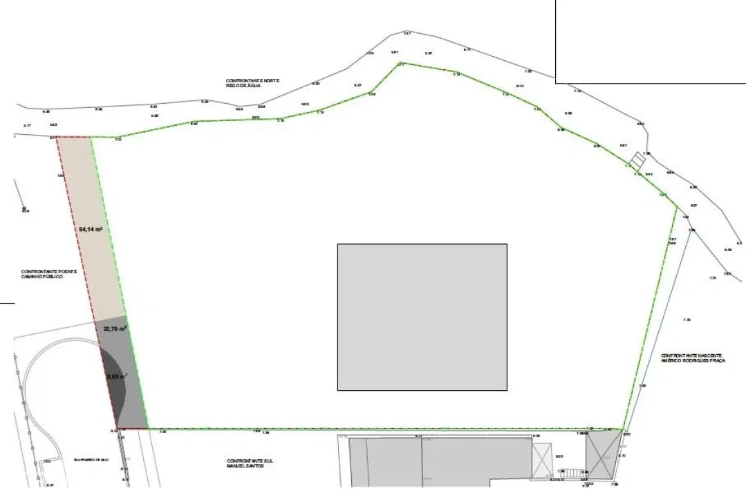 Terreno para Venda em Canidelo Planta 2