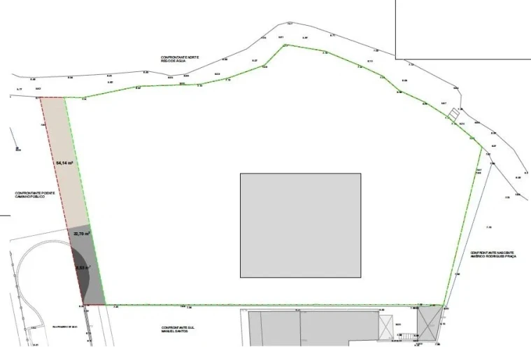 Terreno para Venda em Canidelo Planta 2