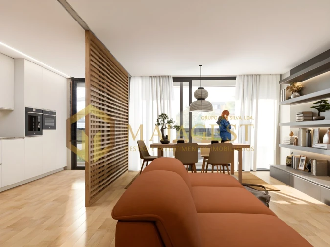 Apartamento T1 para Venda em Bougado (São Martinho e Santiago) Foto 8