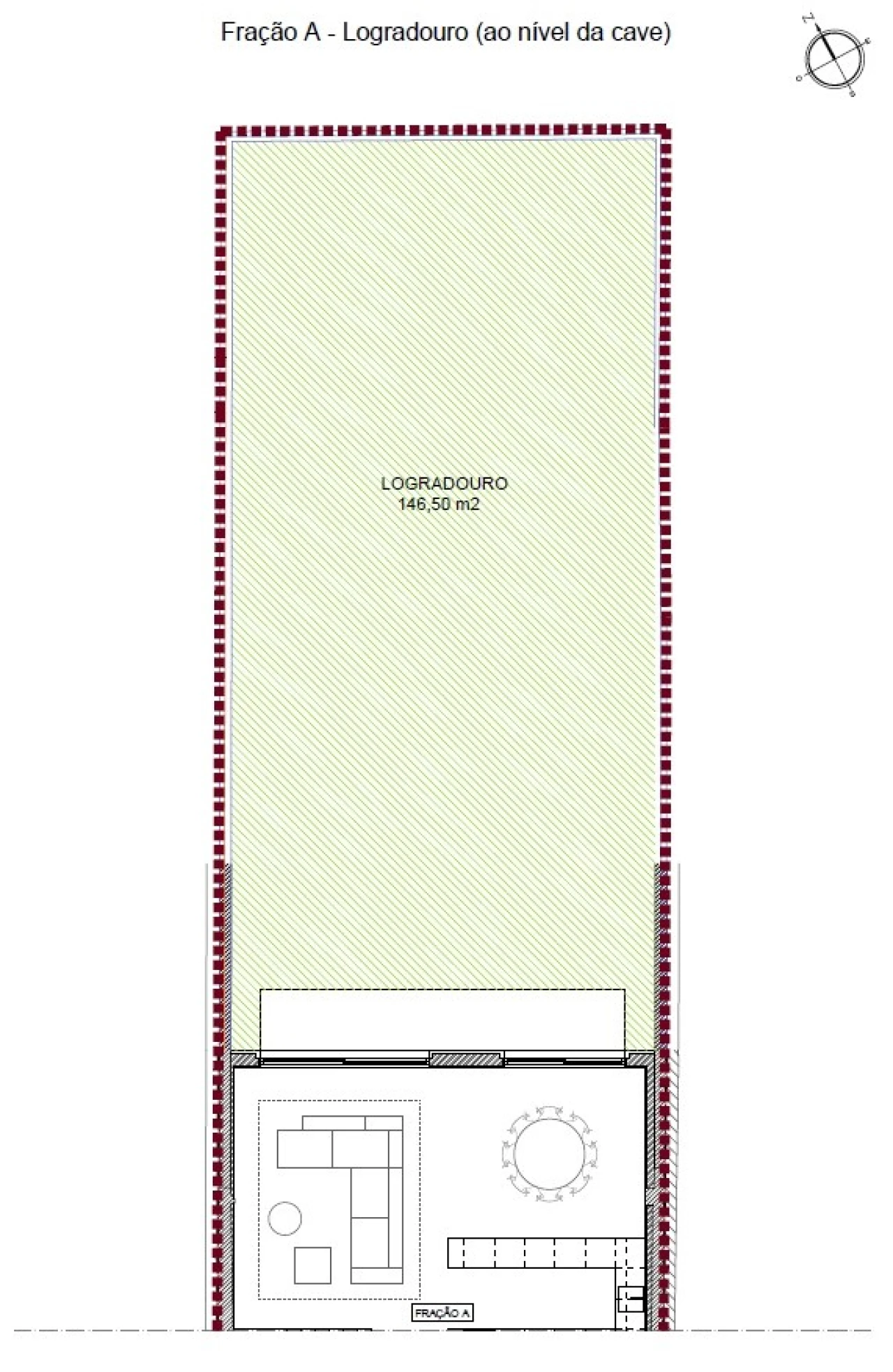 Apartamento T2 para Venda em Arcozelo Planta 3