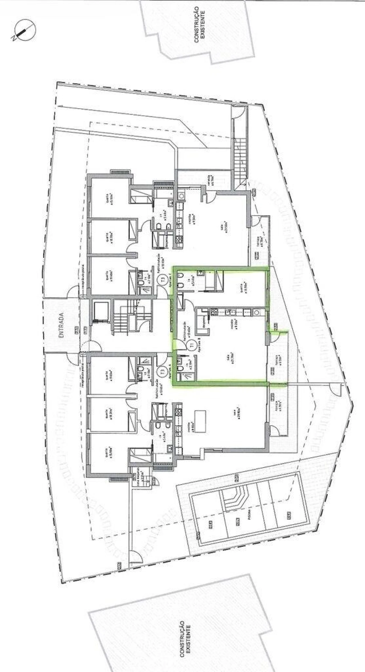 Apartamento T1 para Venda em Quarteira Foto 15