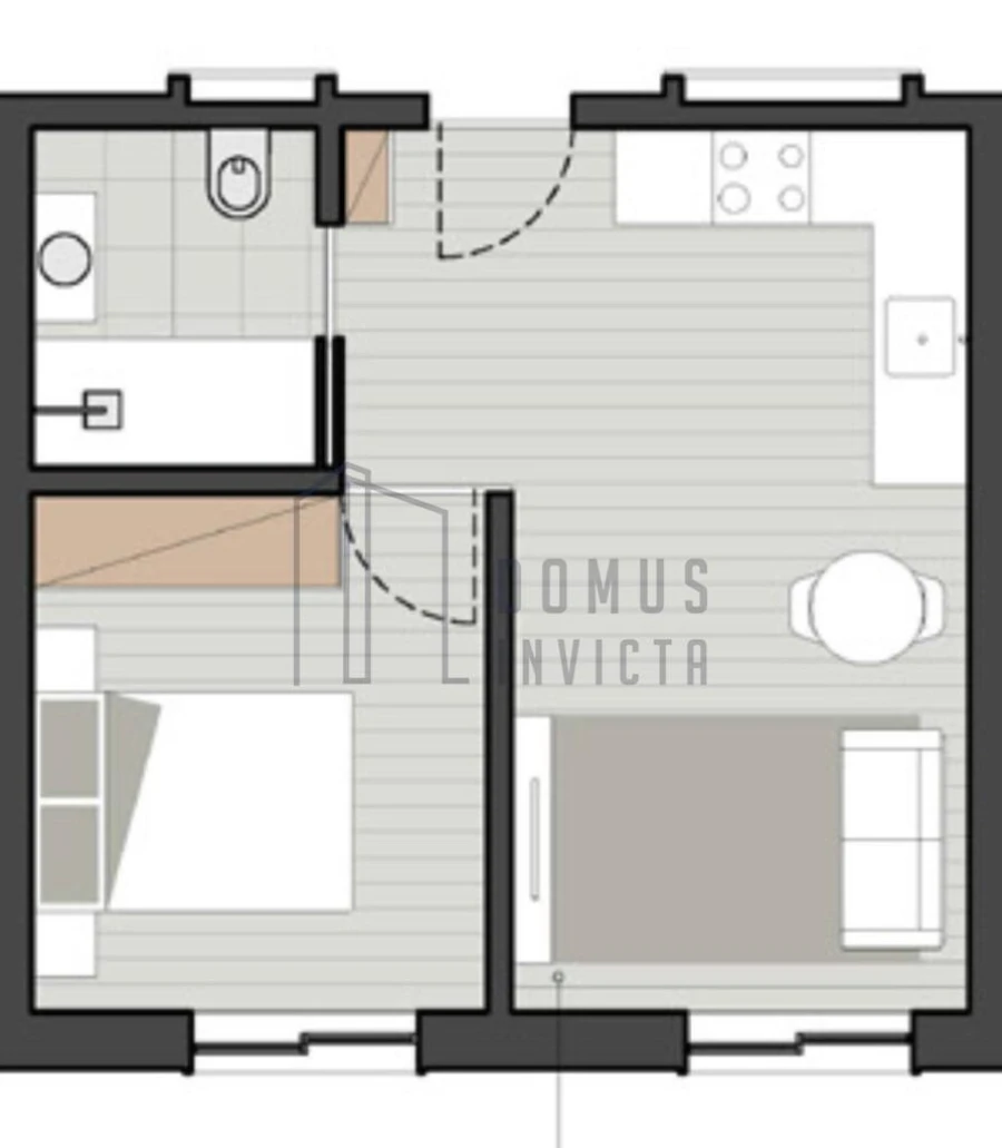 Apartamento T1 para Venda em Paranhos Planta 1