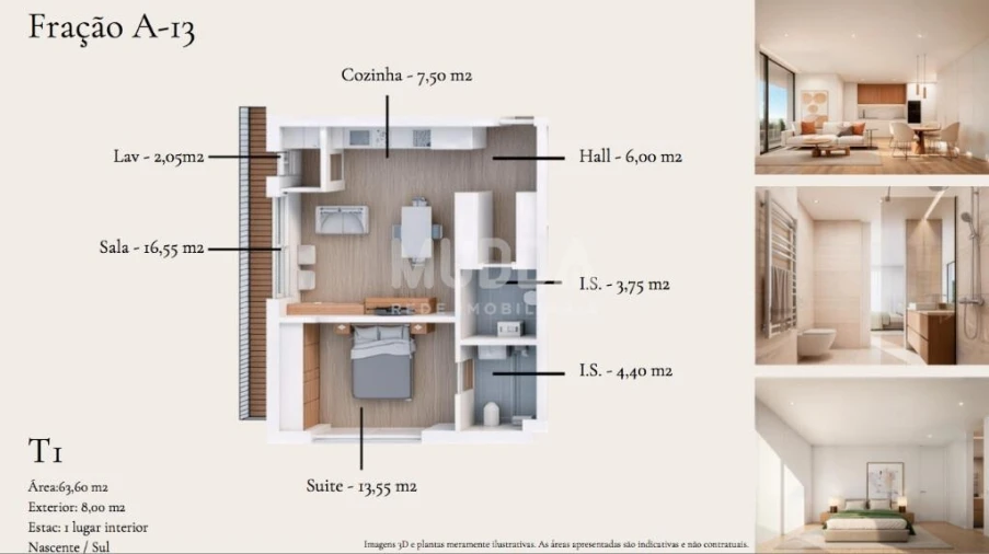Apartamento T1 para Venda em Santa Maria da Feira, Travanca, Sanfins e Espargo Foto 8