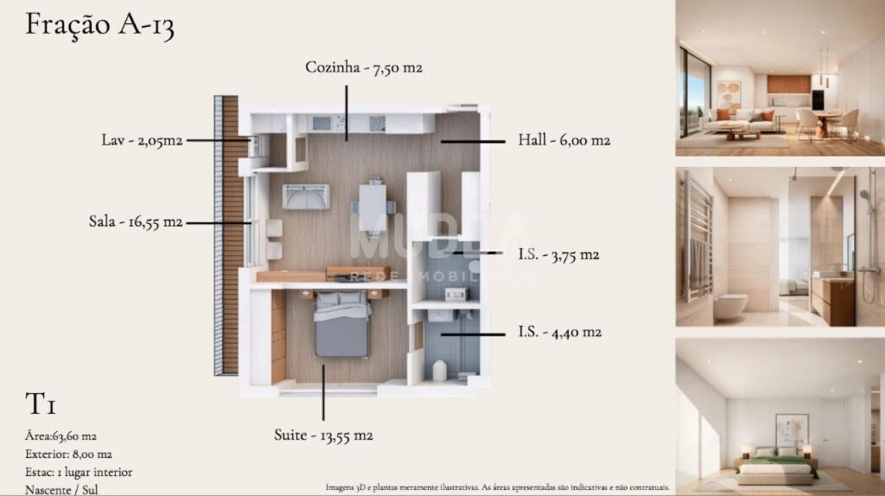 Apartamento T1 para Venda em Santa Maria da Feira, Travanca, Sanfins e Espargo Foto 8