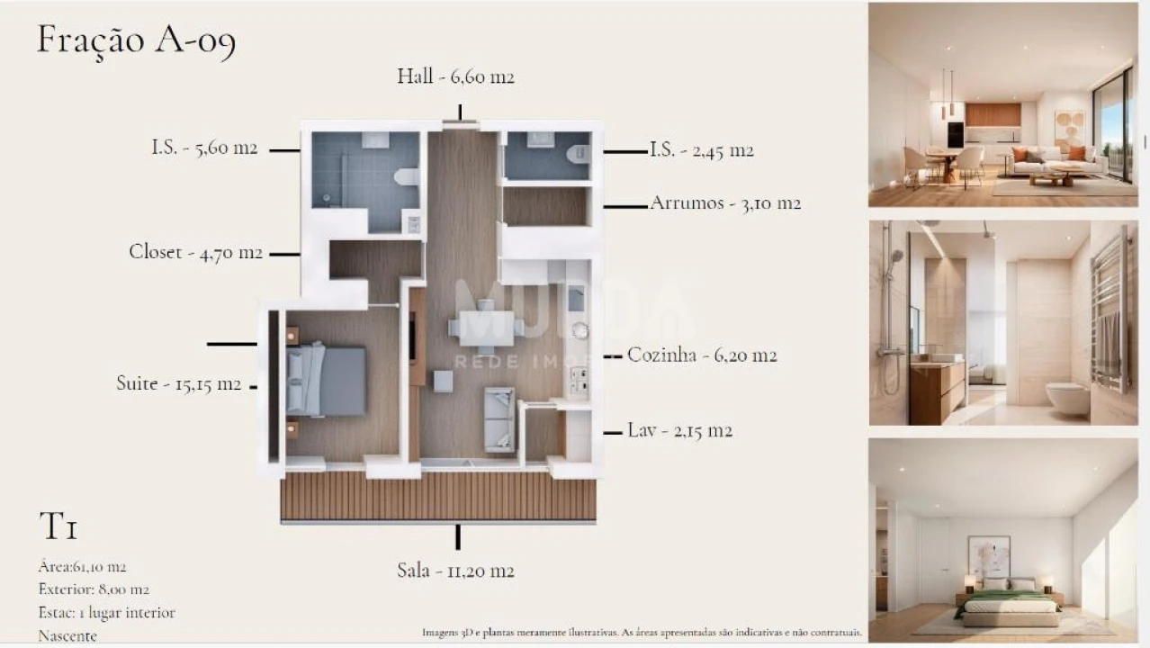 Apartamento T1 para Venda em Santa Maria da Feira, Travanca, Sanfins e Espargo Foto 8