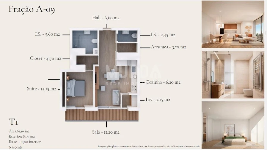 Apartamento T1 para Venda em Santa Maria da Feira, Travanca, Sanfins e Espargo Foto 8