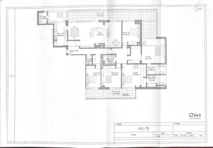 Apartamento T5 para Venda em Paranhos Planta 1