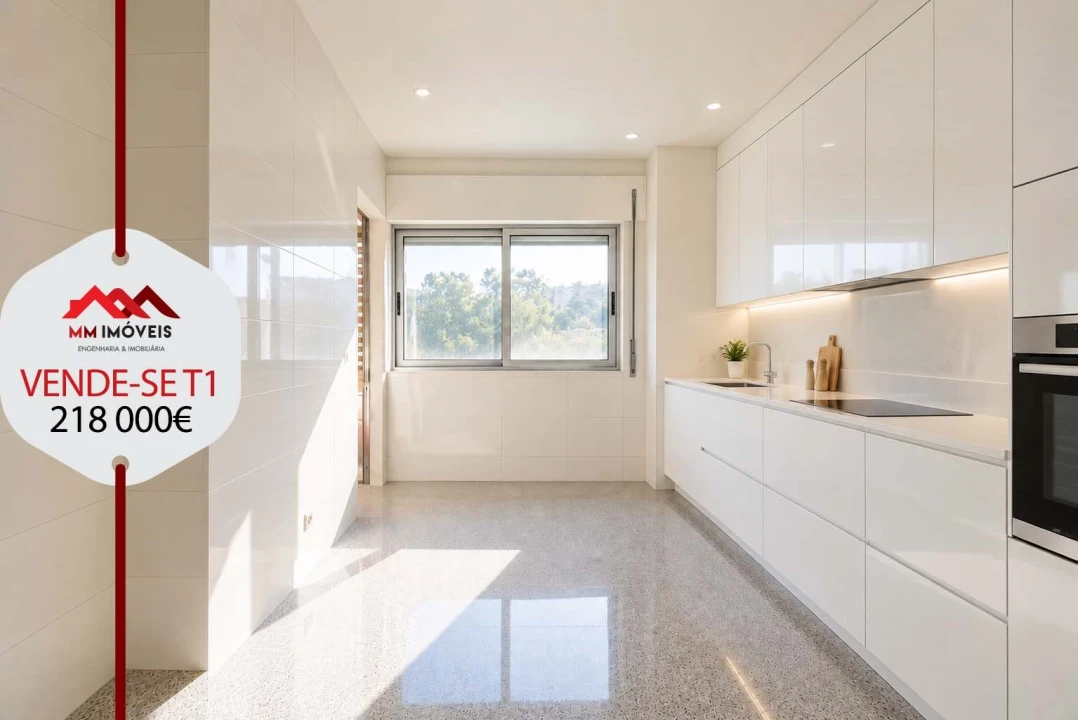Apartamento T1 para Venda em Nogueira e Silva Escura Foto 1