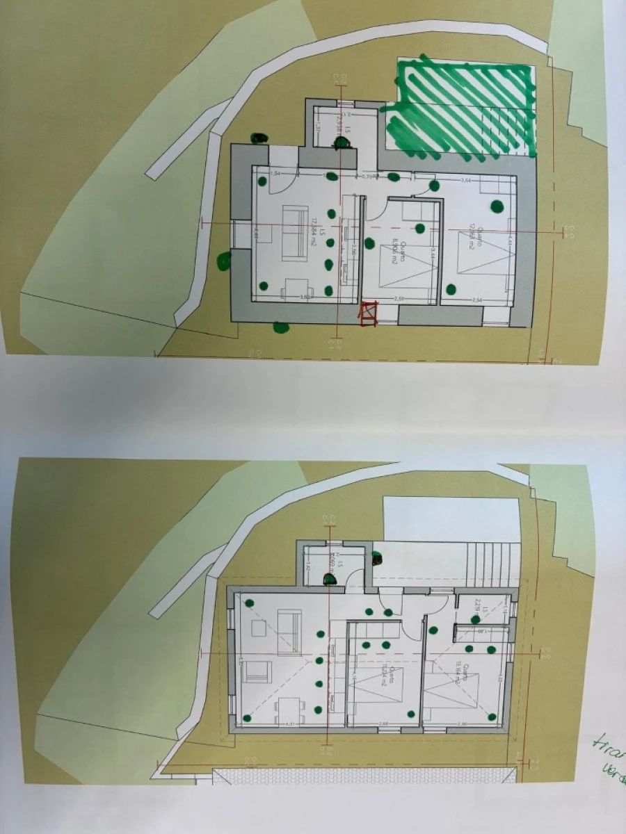 Moradia T2 para Venda em Regilde Planta 1
